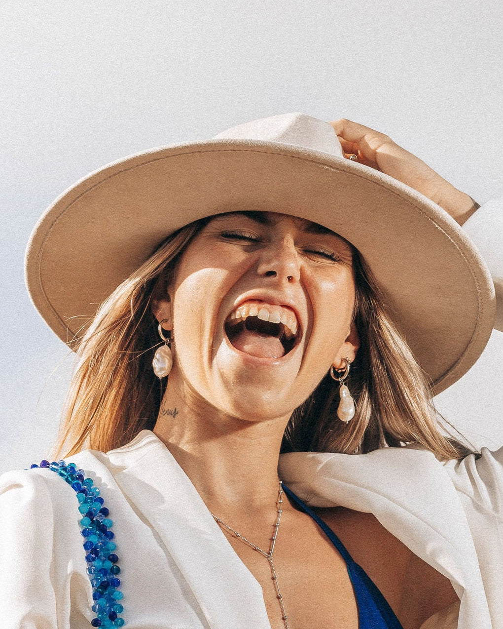 PENDIENTES WILD PEARL