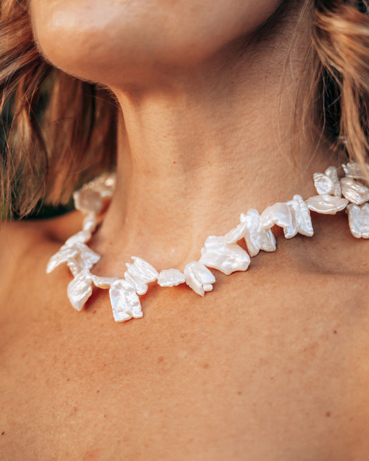 COLLAR WILD PEARL