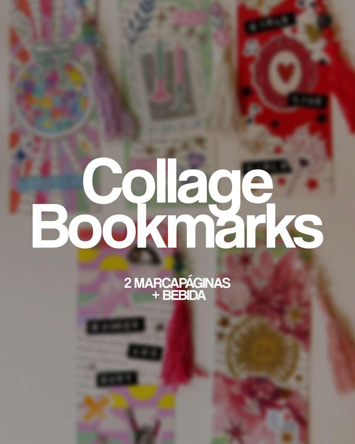 TALLER COLLAGE BOOKMARKS