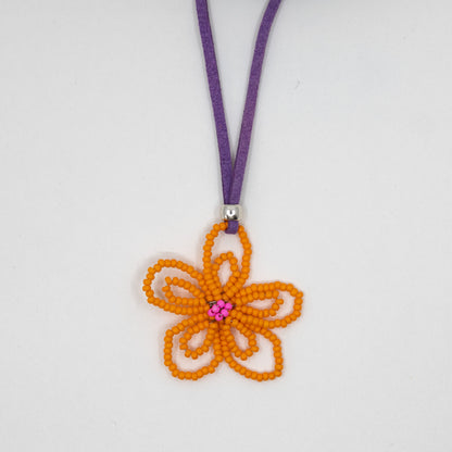 Collar Caléndula Naranja