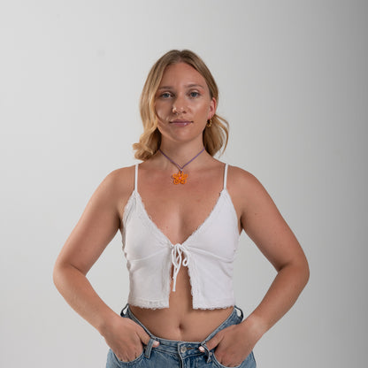 Collar Caléndula Naranja