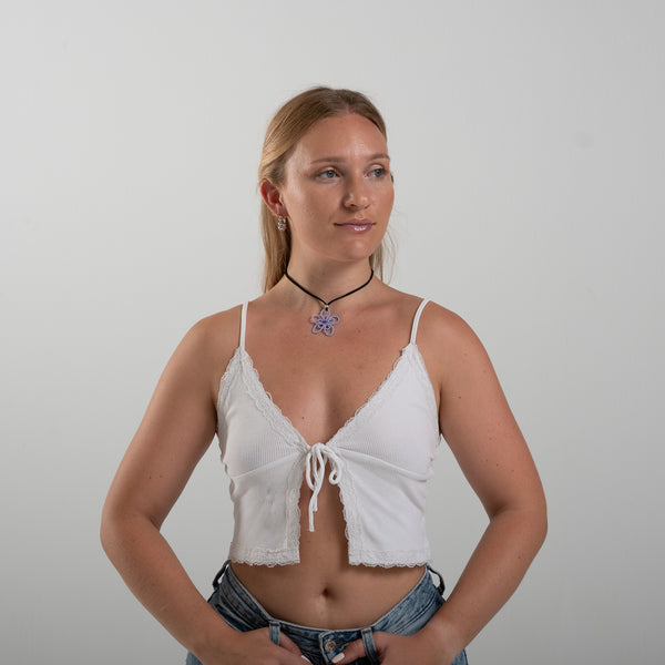 Collar Caléndula Púrpura