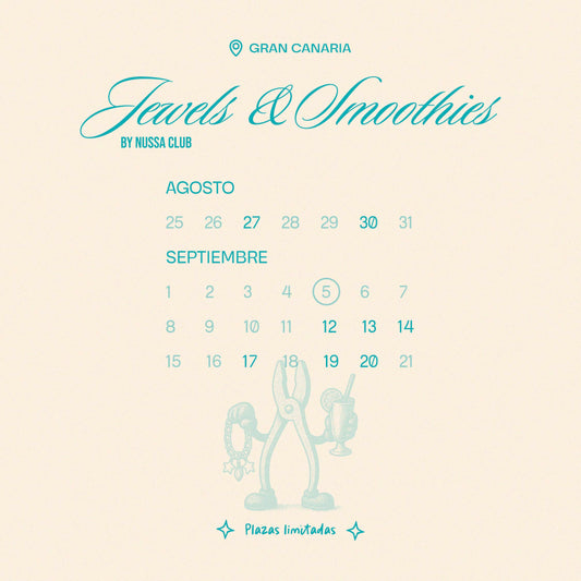 Jewels & Smoothies - Agosto y Septiembre