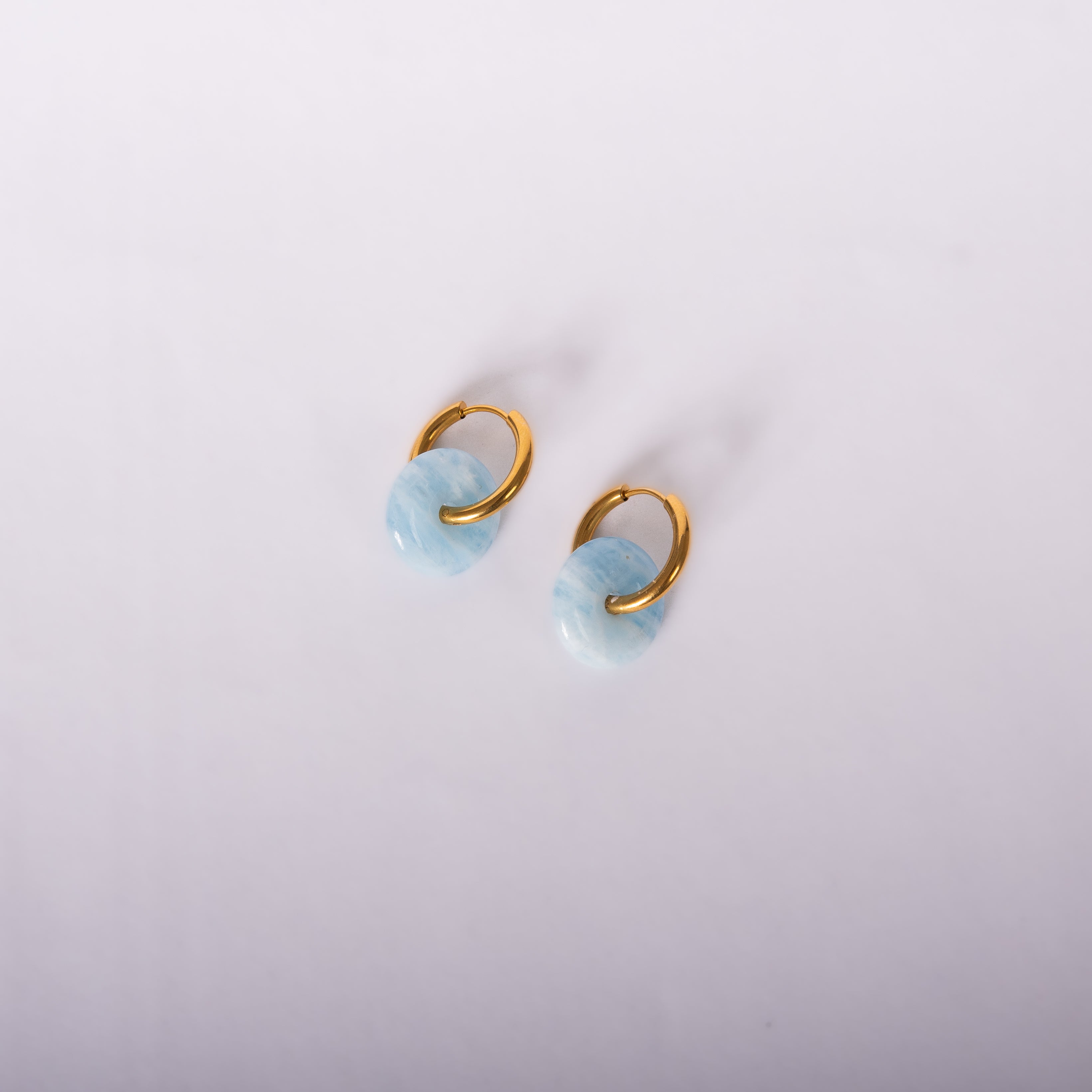 PENDIENTES AQUAMARINA